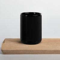 GRID GLA Logo - Black Glossy Mug