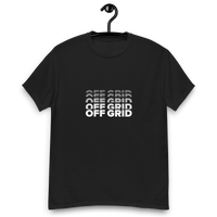 BLACK OFF GRID Unisex classic tee