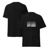 BLACK OFF GRID Unisex classic tee