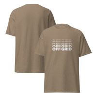Brown Savana OFF GRID Unisex classic tee