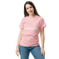 Pink Community First Unisex classic tee