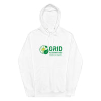GRID GLA Logo - Unisex midweight hoodie black